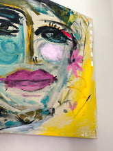 Load image into Gallery viewer, Beauty, Lover, Fighter 36”x36”