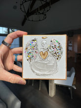 Load image into Gallery viewer, Heart of Gold Collection 4x4 canvas