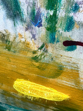 Load image into Gallery viewer, Garden Magic Hand Embroidered 36”x36”