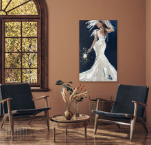 Load image into Gallery viewer, Sparklers at the end 48”x30”