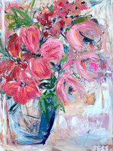 Load image into Gallery viewer, Pink Flower Club 48”x36”