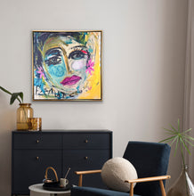 Load image into Gallery viewer, Fiercely Made 30”x30 Framed Print