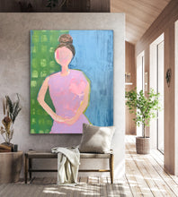 Load image into Gallery viewer, Holding Space For Something Great 60”x48”