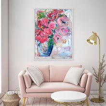 Load image into Gallery viewer, Pink Flower Club 48”x36”