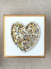 Load image into Gallery viewer, Heart of Gold Collection 4x4 canvas
