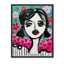 Load image into Gallery viewer, That girl 11x14 on paper