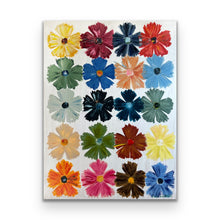 Load image into Gallery viewer, Flower Candy on White 48”x36”