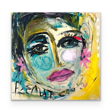 Load image into Gallery viewer, Beauty, Lover, Fighter 36”x36”