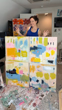 Load image into Gallery viewer, Love Is Fun 24”x24” Set of 4 Framed