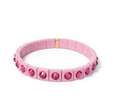 Load image into Gallery viewer, Asheville Support MINI SWEET PINK bracelet