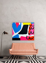 Load image into Gallery viewer, Let Your Heart Take Up Space! 60”x48”