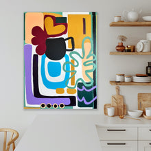Load image into Gallery viewer, Meet me at the coffee shop 48”x36”