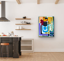 Load image into Gallery viewer, Meet me at the coffee shop 48”x36”