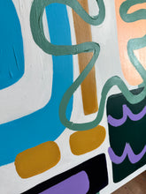 Load image into Gallery viewer, Meet me at the coffee shop 48”x36”