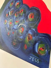 Load image into Gallery viewer, Red Peacock 48”x30”