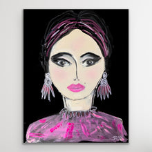 Load image into Gallery viewer, Zara portrait Limited edition prints