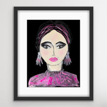 Load image into Gallery viewer, Zara portrait Limited edition prints