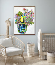 Load image into Gallery viewer, Toucan make me shimmy! 48”x36”