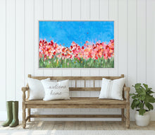 Load image into Gallery viewer, Tulip Garden 48”x30”