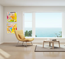 Load image into Gallery viewer, Joy Ride (2) 20”x20”