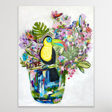 Load image into Gallery viewer, Toucan make me shimmy! 48”x36”