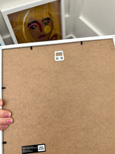 Load image into Gallery viewer, Sparkly Faces 12x12 framed