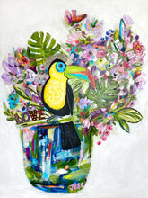 Load image into Gallery viewer, Toucan make me shimmy! 48”x36”