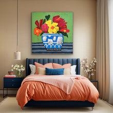Load image into Gallery viewer, A little More Time In The Garden 48”x48”
