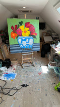 Load image into Gallery viewer, A little More Time In The Garden 48”x48”
