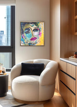 Load image into Gallery viewer, Fiercely Made 30”x30 Framed Print
