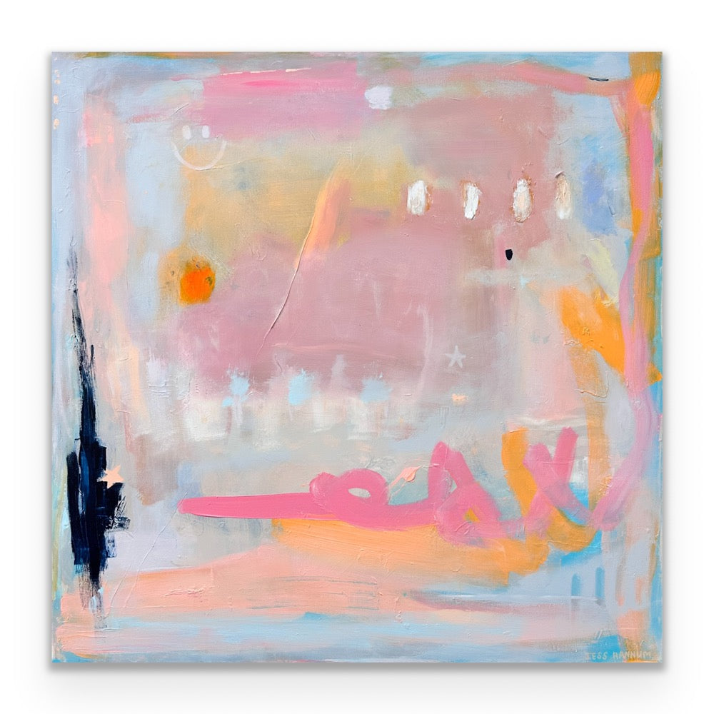Happy Smiles 48”x48”