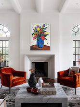 Load image into Gallery viewer, Party Flowers 48”x36”
