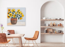 Load image into Gallery viewer, Sunflowers All Day 36”x36”
