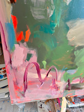 Load image into Gallery viewer, Green beans and strawberry shortcake 48”x48”
