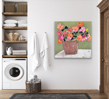 Load image into Gallery viewer, Poppy’s Be Poppin 36”x36”
