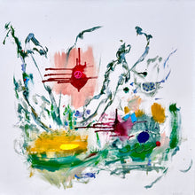 Load image into Gallery viewer, Garden Magic Hand Knitted 36”x36”
