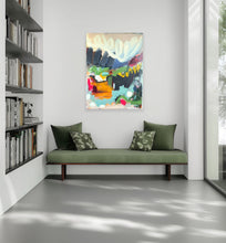 Load image into Gallery viewer, Moving Mountains 48”x36”
