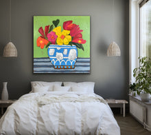 Load image into Gallery viewer, A little More Time In The Garden 48”x48”
