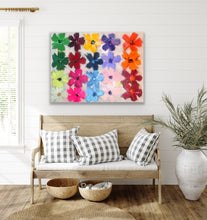 Load image into Gallery viewer, Sing To Me In Flowers 48”x36”
