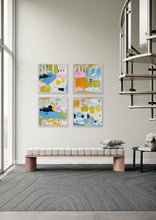 Load image into Gallery viewer, Love Is Fun 24”x24” Set of 4 Framed
