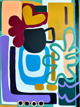 Load image into Gallery viewer, Meet me at the coffee shop 48”x36”
