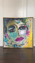 Load and play video in Gallery viewer, Fiercely Made 30”x30 Framed Print
