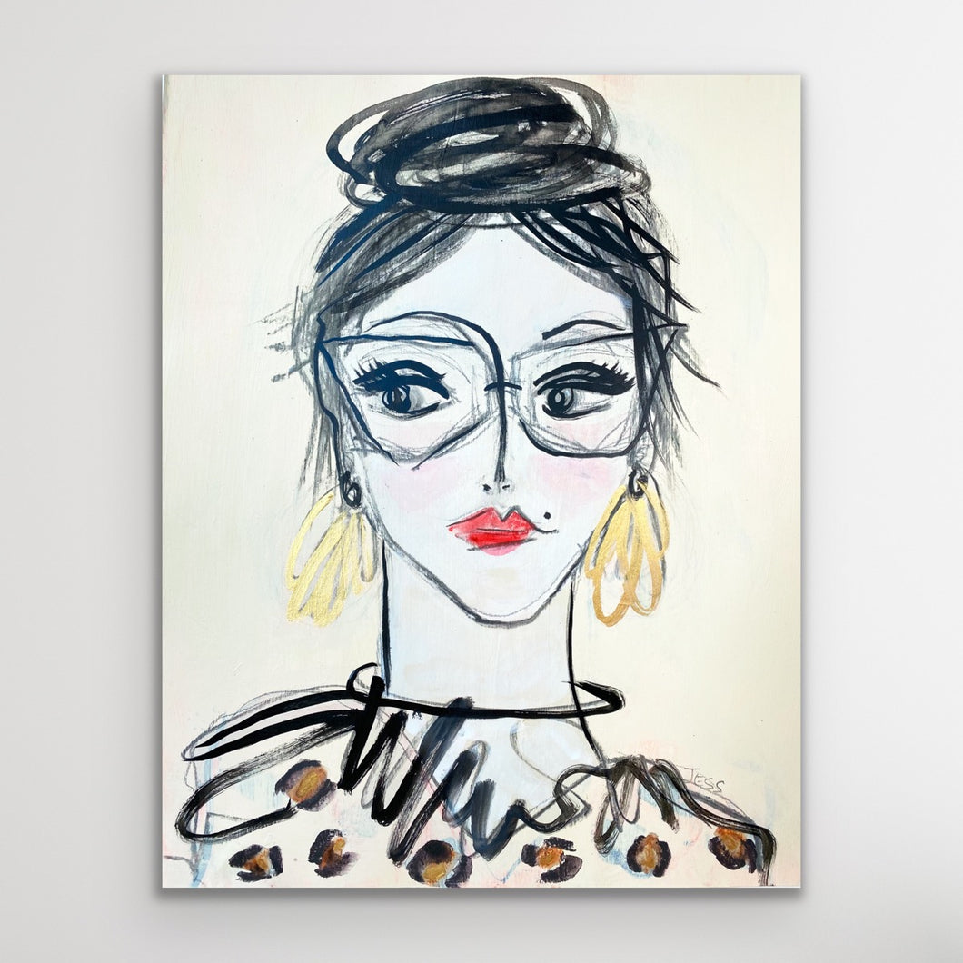 Jessy portrait limited edition prints