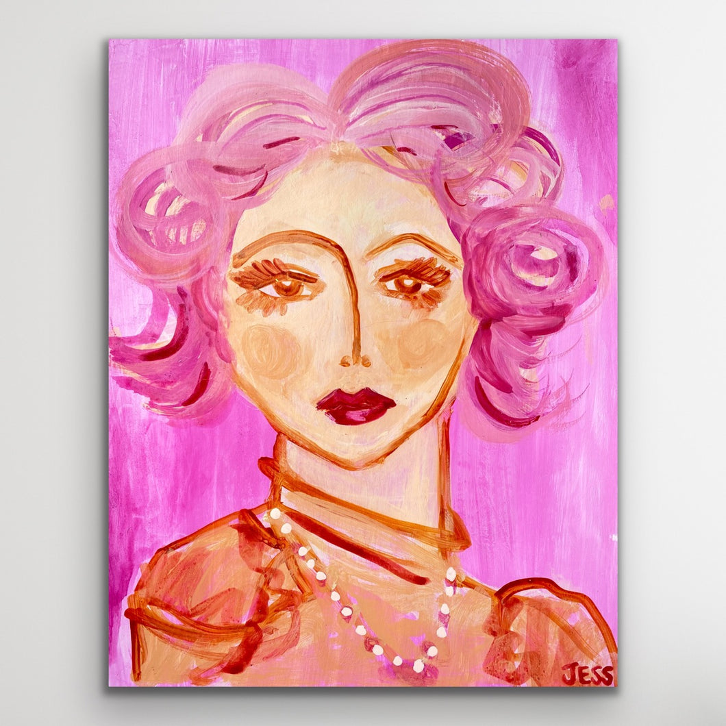 Pearl portrait limited edition prints