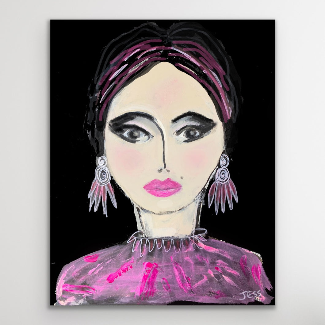 Zara portrait Limited edition prints
