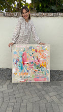 Load image into Gallery viewer, “Let go of negativity” 36”x36”
