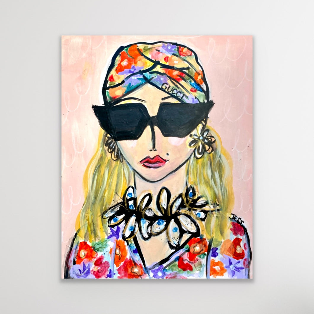 Fashion Icon portrait limited edition prints