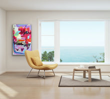 Load image into Gallery viewer, Three Hearts 48”x30”
