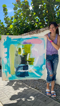 Load image into Gallery viewer, I love you babe! 40”x40”
