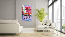 Load image into Gallery viewer, Three Hearts 48”x30”
